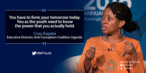 Cissy Kagaba, Executive Director, Anti-Corruption Coalition Uganda