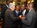 International Monetary Fund Managing Director Dominique Strauss-Kahn discusses the upcoming conference, 