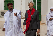 IMF Chief in Africa Spotlights Jobs, Investment