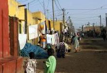Power lines in Saint Louis, Senegal: peers urged Senegal to ensure universal access to electricity as a priority (photo: Mattes Ren/Zumapress/Newscom) 