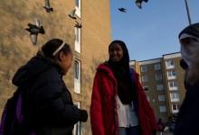 Schoolgirls meet inside the Rosengård housing community in Malmö, Sweden: Housing market reforms would help contain not only housing prices but also unemployment and household debt, says the IMF (photo: Sam Edmonds/Corbis) 