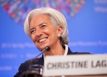 Lagarde: “Tenemos que proteger a los más afectados por la crisis y cerciorarnos de que el ajuste sea lo más equitativo posible” (foto: Stephen Jaffe/FMI). 
