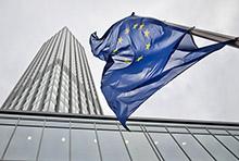 Banco Central Europeo en Fráncfort: Los avances en la creación de la unión bancaria son esenciales para la recuperación de la zona del euro, señala el FMI (foto: Frank Rumpenhorst/AFP) 