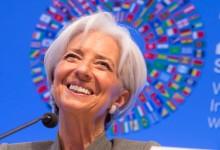 Christine Lagarde del FMI: ‘Las tasas de crecimiento potencial están disminuyendo… tenemos que elevar la tasa a la que las economías pueden crecer a mediano plazo’ (foto del FMI). 