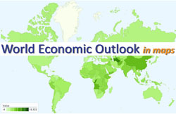World Economic Outlook in Maps