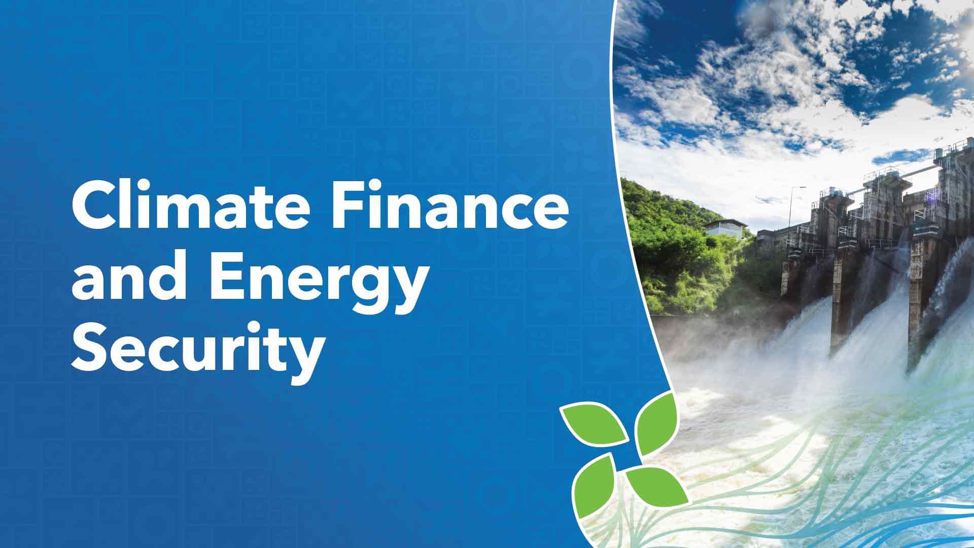 IMF seminar Climate Finance and energy security