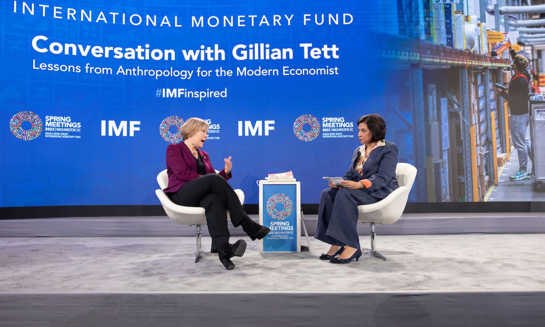 IMF inspired with Gillian Tett