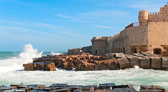 Rising sea levels threaten Egypt’s port city of Alexandria. Photo: krechet/iStock