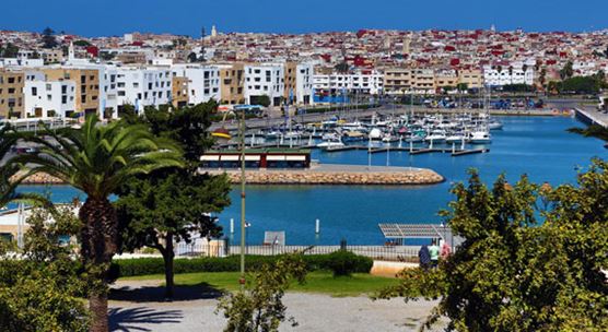 View towards the Sale district of Rabat and the harbour across the Bou Regreg River in Morocco (Paul Brown / Alamy Stock Photo)