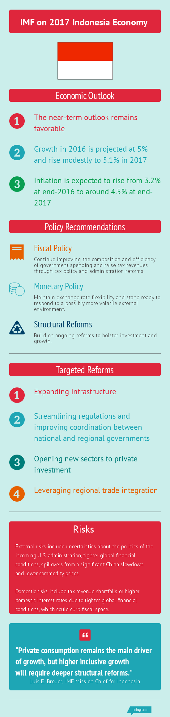 Indonesia Article IV Report Infographic