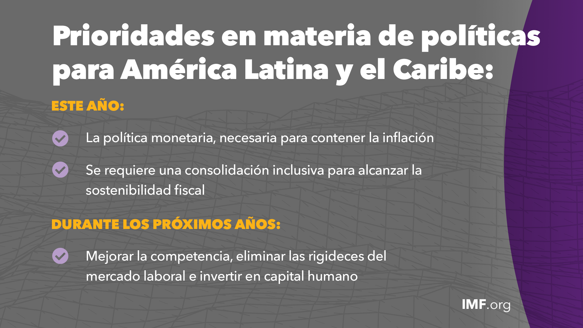 Perspectivas Económicas: Las Américas -- Abril de 2022: Prioridades en materia de políticas para América Latina y el Caribe - 