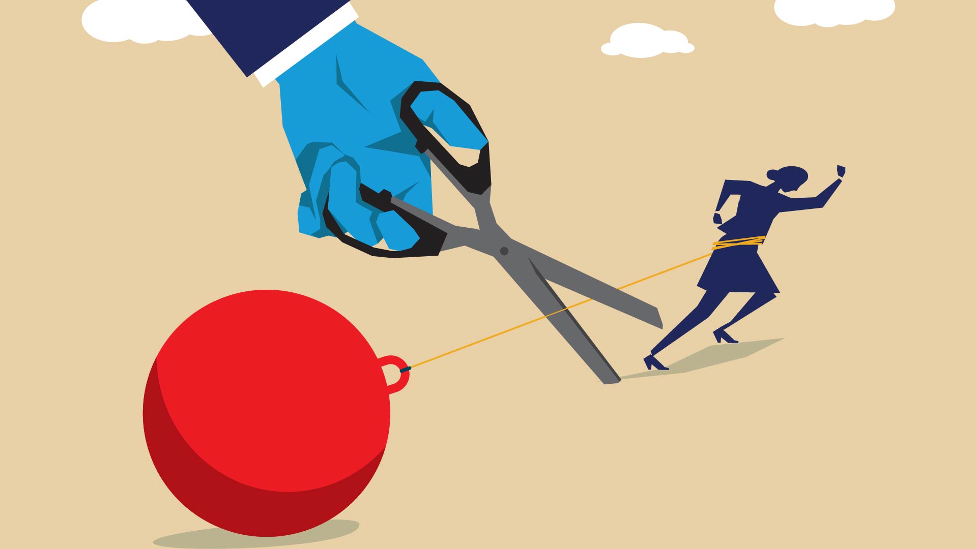 How does debt relief help poor countries?