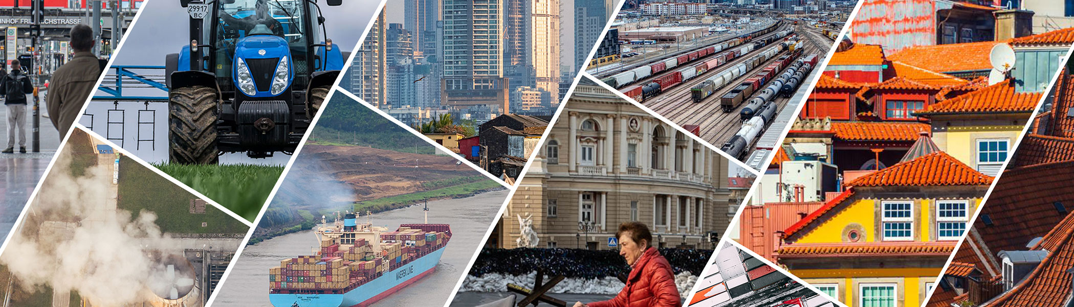 Charts Spotlight Inflation, Economic Growth, Globalization, and Climate Change