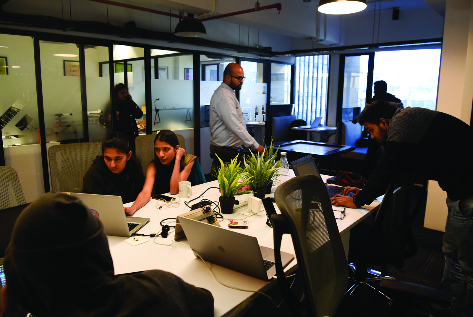 Mentoring a young employee at Pykih