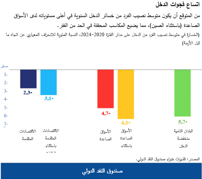 اتساع فجوات الدخل