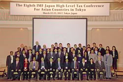 Photo: The Eighth IMF-Japan High-Level Tax Conference For Asian Countries in Tokyo, March 2017