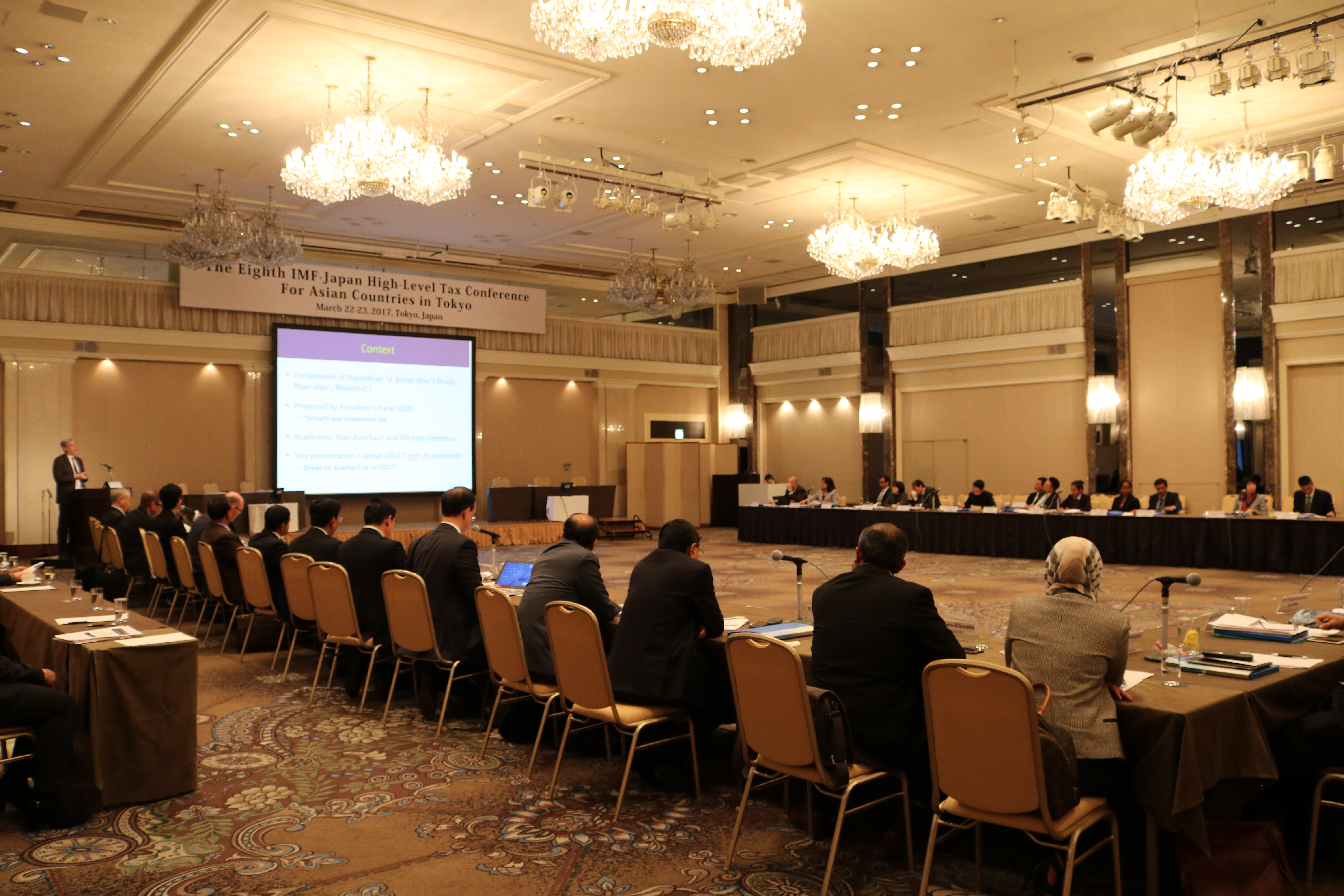 Photo: The Eighth IMF-Japan High-Level Tax Conference For Asian Countries in Tokyo, March 2017