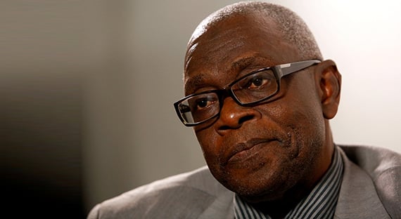 Gambian Finance Minister, Amadou Sanneh, says recovering from years of isolation is no easy task for his country (photo: Luc Gnago/Newscom)