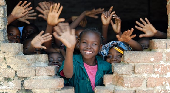 School children in Chad: a healthy fiscal position would help the country refocus spending on investment and priority areas like health and education to improve social conditions (photo: yoh4nn/iStock)