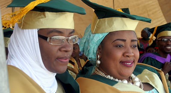 Graduating university students in Kaduna, Nigeria: growth remains too low to create the needed jobs for new entrants into the labor market (photo: Stringer/Reuters/Newscom) 