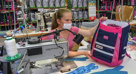 <Working in Germany during the pandemic.  Kurzarbeit is a social insurance program whereby employers reduce their employees’ working hours instead of laying them off (photo: xxxxbr>