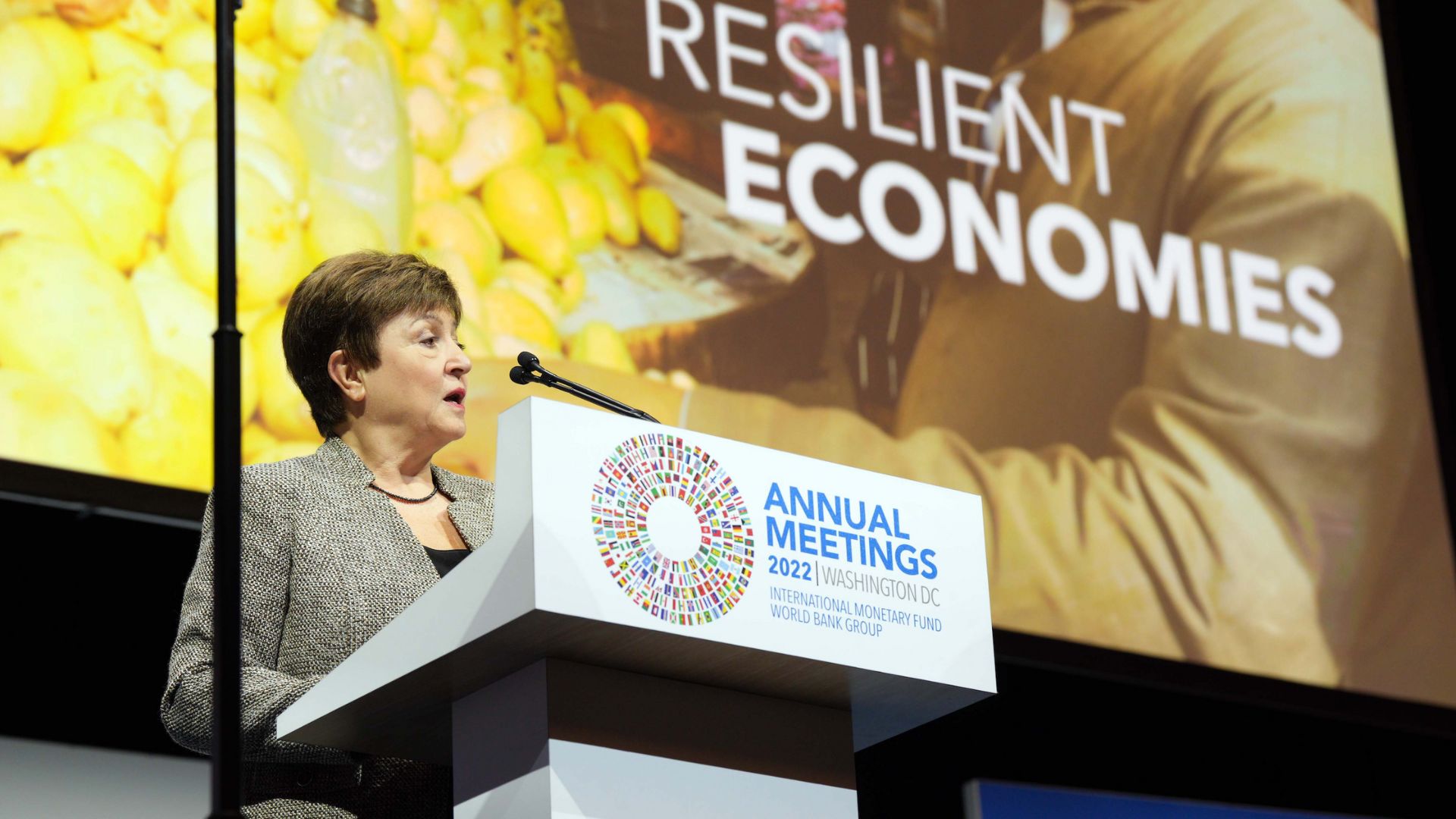 Kristalina Georgieva IMFC plenary