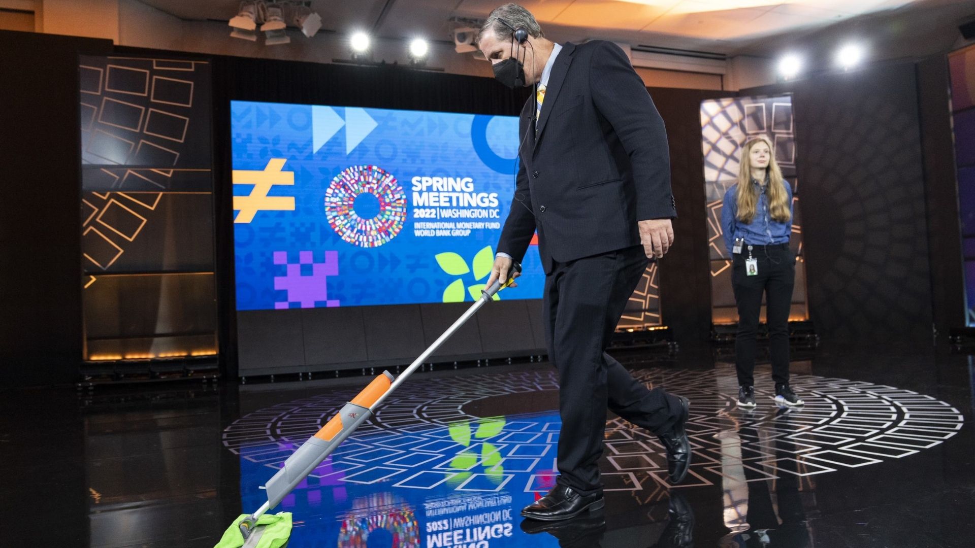 Behind the scenes IMF Spring Meetings 2022