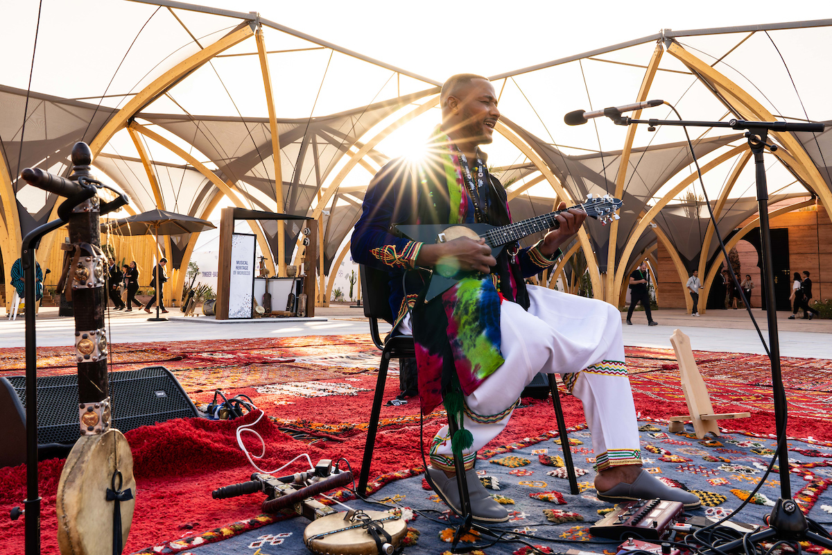 Live music event during the Annual Meetings in Marrakesh