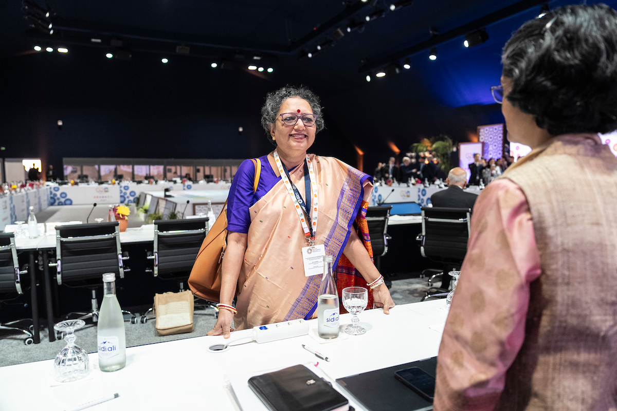 Delegates gather for the start of the G20 Deputies Meeting 