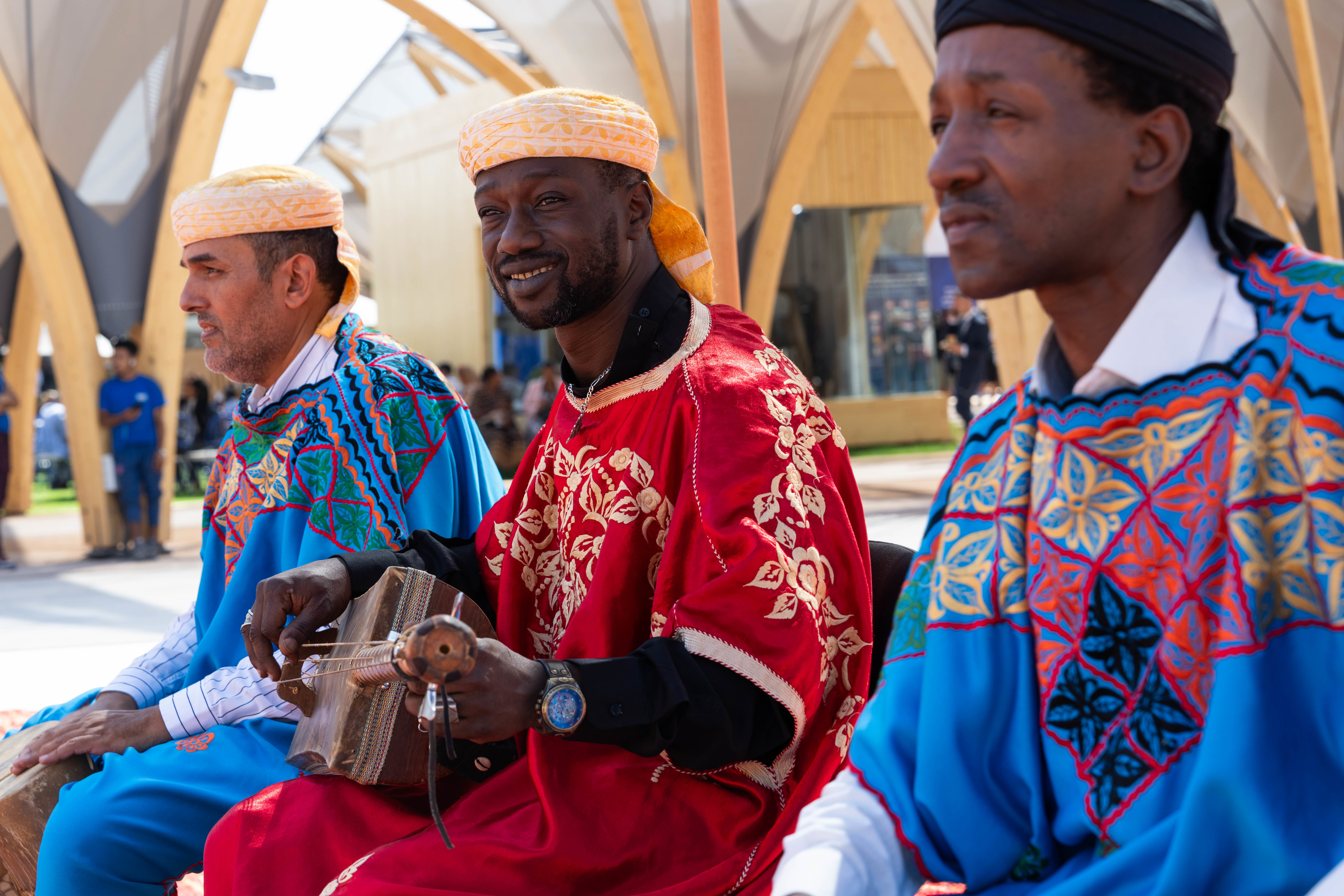 Behind the scenes during the Annual Meetings of the World Bank Group and International Monetary Fund in Marrakesh, Morocco on October 10, 2023.  IMF Photo/James Mertz