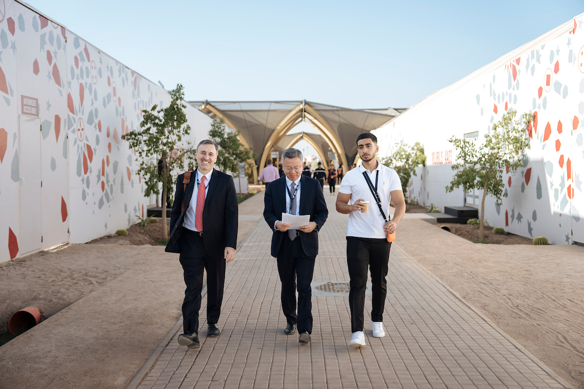 Deputy Managing Director Bo Li attends the Climate Innovation Challenge