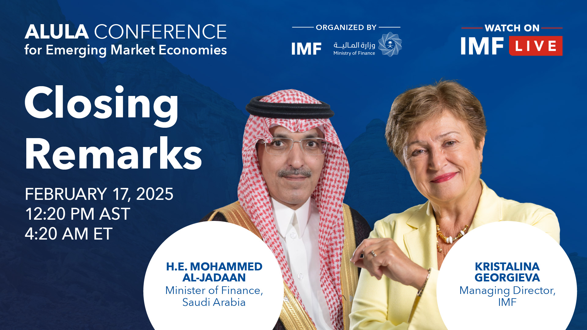 AlUla Conference for Emerging Market Economies: Closing Remarks