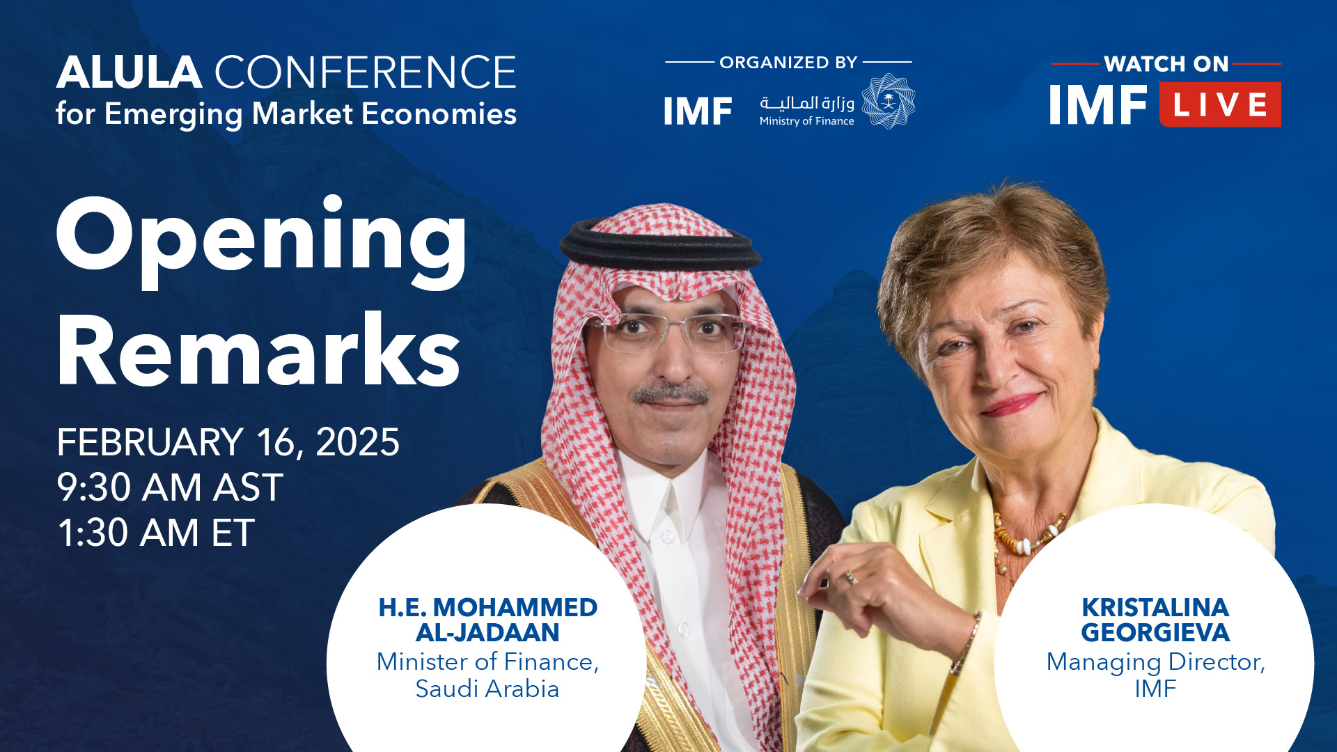 AlUla Conference for Emerging Market Economies: Opening Remarks