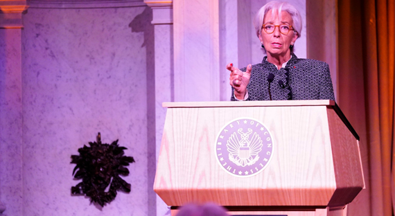  محاضرة هنري كسينجر الثامنة – مكتبة الكونغرس – السيدة كريستين لاغارد- مدير عام صندوق النقد الدولي