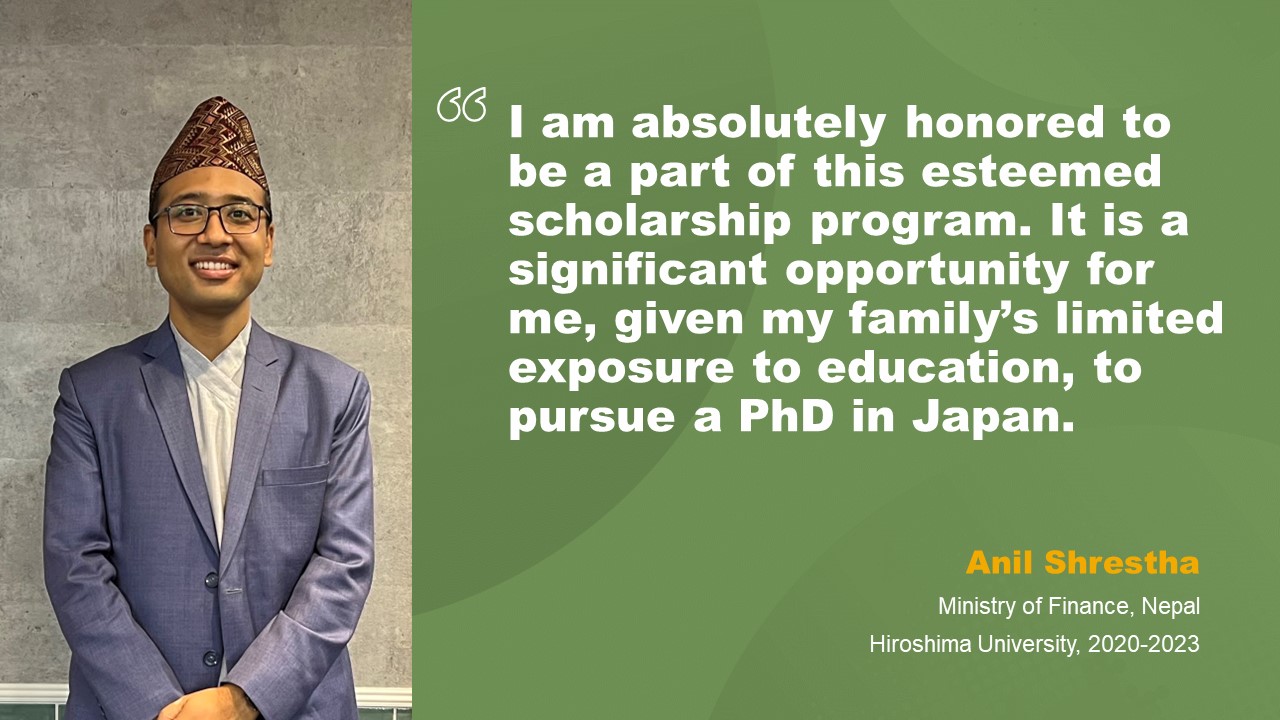 Anil Shrestha, Ministry of Finance, Nepal