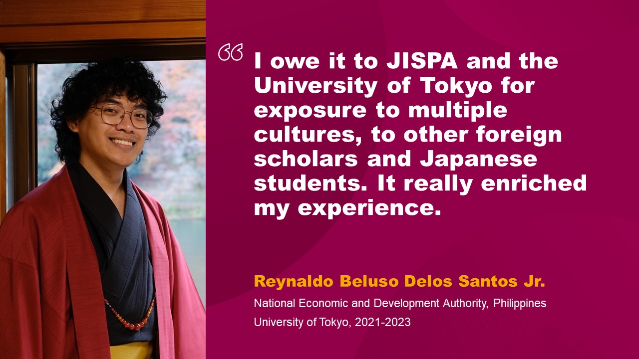 Reynaldo Beluso Delos Santos, Jr., National Economic and Development Authority, Philippines