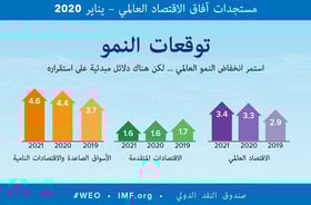 توقعات النمو 2020