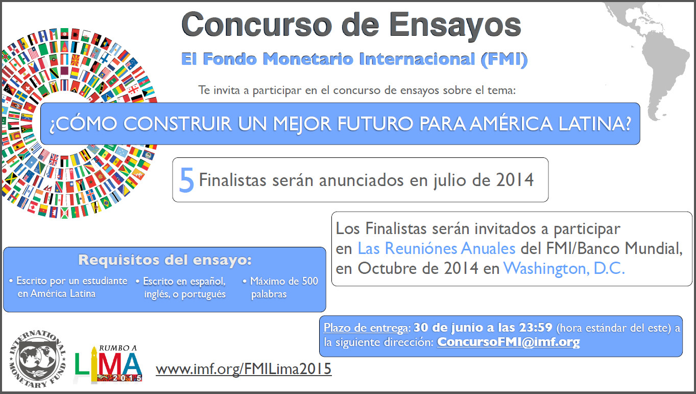 Concurso de ensayos: Cómo construir un futuro mejor para América Latina