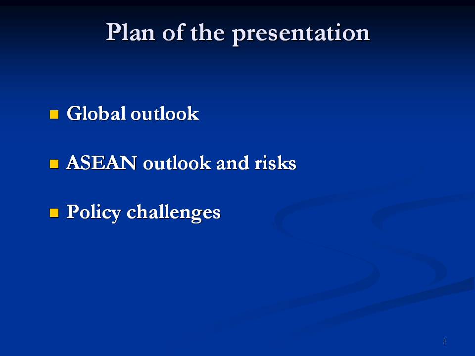 Plan of the presentation