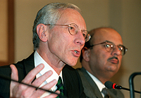 First Deputy Managing Director Stanley
Fischer and External Relations Department Director Shailendra J. Anjaria