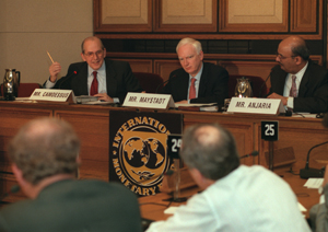 Mr. Camdessus, Mr. Maystadt and Mr.
Anjarian