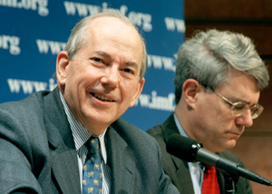 IMF Managing Director Michel Camdessus and Thomas C. Dawson, Director, External Relations Department