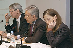 Photo of Tom Dawson, Ariel Buira, and Carol Welch (left to right)