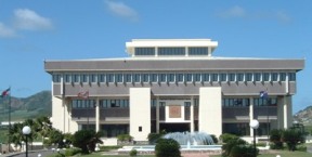 ECCB building, St. Kitts
