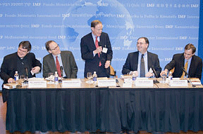 Father Small, Mallaby, Friedman, Ashford, Johnson