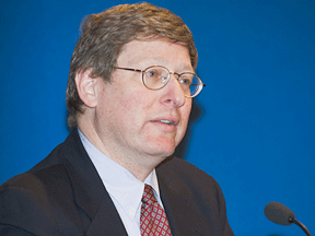 Jeffry Frieden making closing remarks