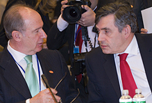 U.K.'s Brown Steps Aside as IMFC Head