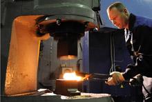 Metals processing plant in Yekaterinburg. Despite recent slowdown, there is little slack in Russian economy (photo: Butsenko Anton/Newscom) 