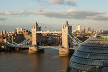 London skyline. Policymakers met in London in 2009 to coordinate fiscal policy efforts to combat the effects of the crisis (Photo: Mark Fairhust/Newscom) 
