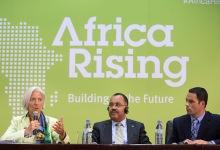 (l-r) IMF chief Christine Lagarde, Mozambican Finance Minister Manuel Chang, IMF Resident Representative Alex Segura-Ubiergo (photo: Stephen Jaffe/IMF) 